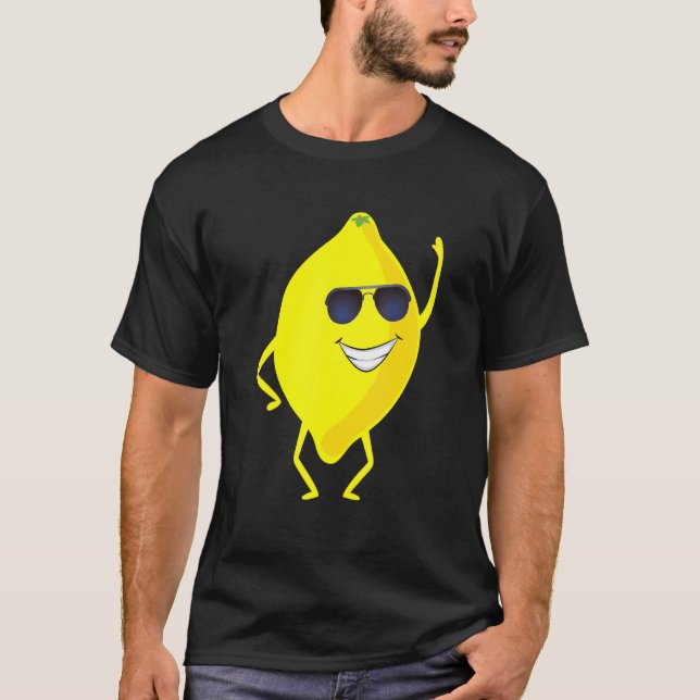 Camiseta Dab Blackberry Dancing Dabbing Lemon Fruta (Frente)