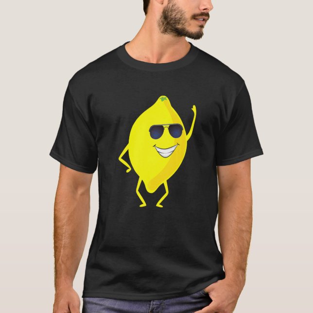 Camiseta Dab Blackberry Dancing Dabbing Lemon Fruta (Frente)
