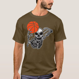 Camiseta Dab Da Do Dia de as Bruxas engraçado De Basquete D