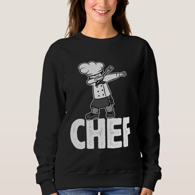 Camiseta Dab Dabbing Chef Cooking Guru  Cook Retro Culinary (Frente)