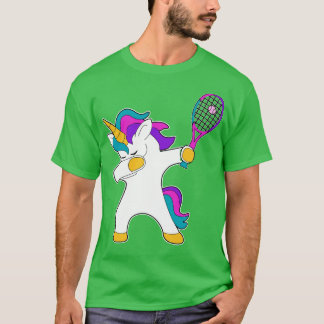 Camiseta Dab Dabbing Tênis Unicorn Gift Tênis Player presen
