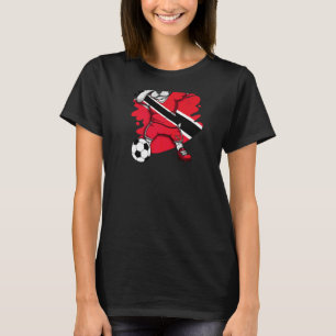 Camiseta Dab French Bulldog Trinidad E Tobago Soccer Fans