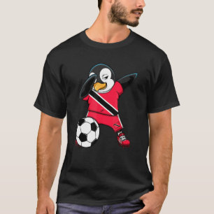 Camiseta Dab Penguin Trinidad E Tobago Soccer Fans Jersey