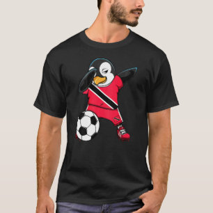 Camiseta Dab Penguin Trinidad E Tobago Soccer Fans Jersey