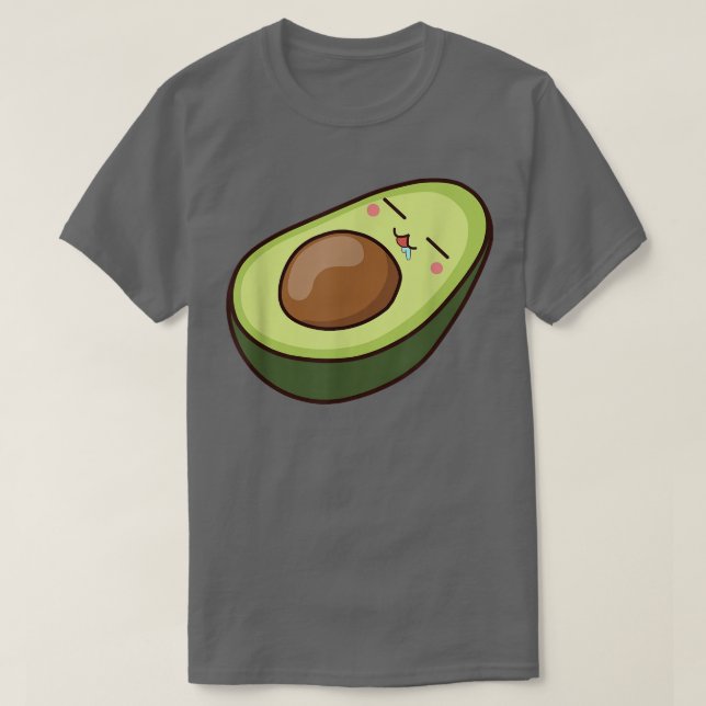 Camiseta Dabbing Avocado Funny Vegan Comida Sobre Teus Kids (Frente do Design)
