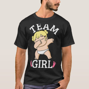 Camiseta Dabbing Baby Girl Group Outfit Team Girl