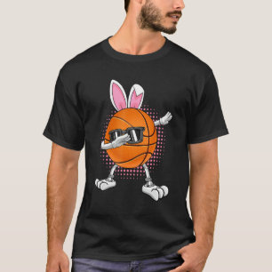 Camiseta Dabbing Basball Bunny Egg Funny Boys Gir