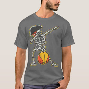 Camiseta Dabbing Basball Skeleton Pirata Legal Halloween