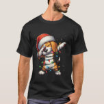 Camiseta Dabbing Beagle Dog Christmas Luz Santa Hat Xmas<br><div class="desc">Dabbing Beagle Dog Christmas Luz Santa Hat Xmas Snow</div>