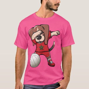 Camiseta Dabbing Beagle Dog Marroquino Jersey Volleyb
