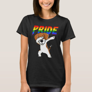 Camiseta Dabbing Beagle Lesbian Bisexual Gay Lgbt Pride T