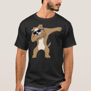 Camiseta Dabbing Bulldog Dog Kids Pet Love Rescut Engl