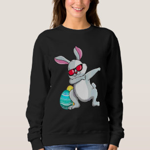Camiseta Dabbing Bunny Páscoa Day Rabbit Ovos caçando Dab B