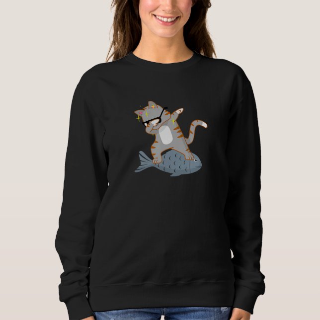 Camiseta Dabbing Cat Funny Dab Cat (Frente)
