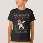 Camiseta Dabbing Cavalier King Charles Spaniel Papais noeis<br><div class="desc">Dabbing Cavalier King Charles Spaniel Dog Santa Hat Xmas</div>