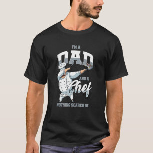 Camiseta Dabbing Chef Pai Padre Cook Restaurante Kitchen Ch