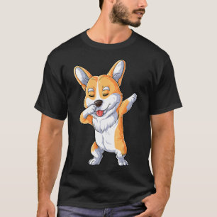 Camiseta Dabbing Corgi Dog  Dab Dance
