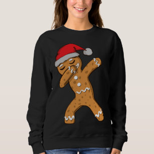 Camiseta Dabbing Dab Gingerbird Man Christmas