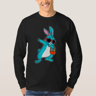 Camiseta Dabbing Dabbing Dab Day Páscoa Bunny Boy Stu