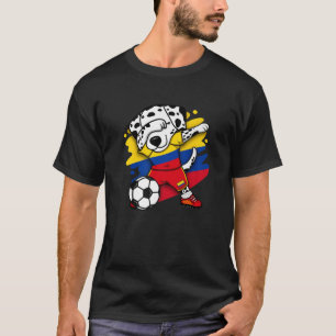 Camiseta Dabbing Dalmatian Colombia Fans Jersey Foot Jersey
