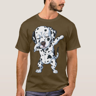 Camiseta Dabbing Dalmitian for Men Women Boys Girls Kids D