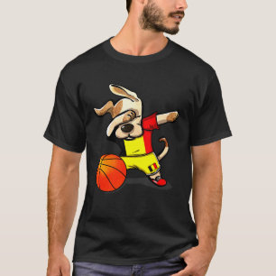 Camiseta Dabbing Dog Belgium Basball Belga Flag Sport