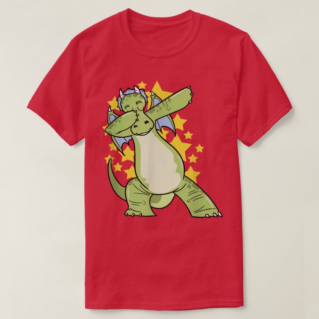Camiseta Dabbing Dragon (Frente do Design)