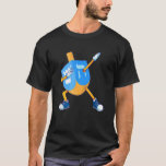 Camiseta Dabbing Dreidel Hanukkah dançando Chanukah Kids Gi<br><div class="desc">Dabbing Dreidel Hanukkah dançando Chanukah Crianças Meninas 2</div>