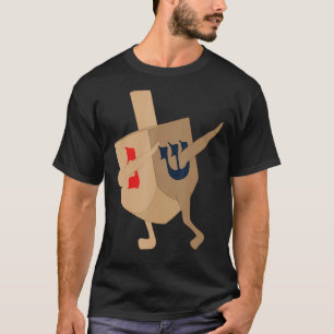 Camiseta dabbing dreidel jedesejo hanukkah chanukah