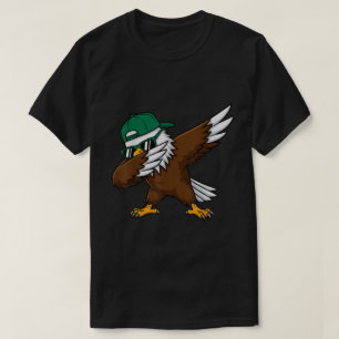 Camiseta Dabbing Eagle Funny Youth USA Shirt