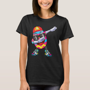 Camiseta Dabbing Easter Egg Fireglass Figurume Para Bombeir