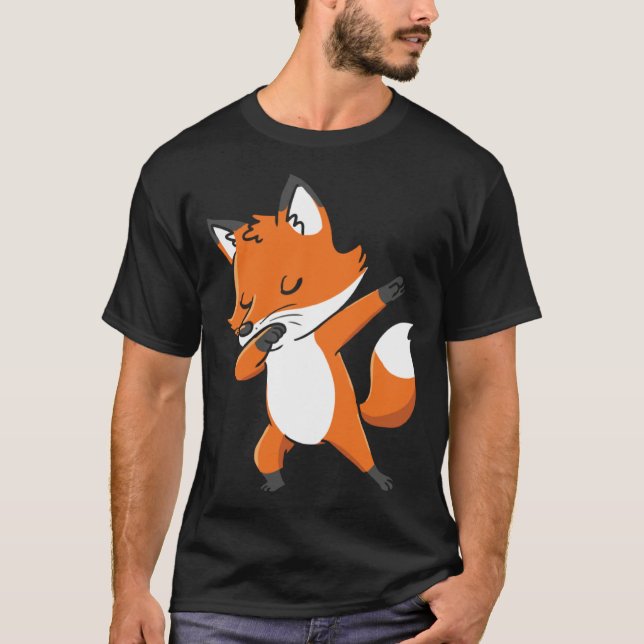 Camiseta Dabbing Fox for Fox (Frente)