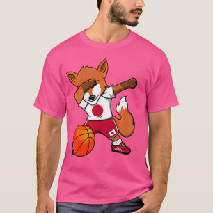 Camiseta Dabbing Fox Japan Basball Fans Jersey Japonês