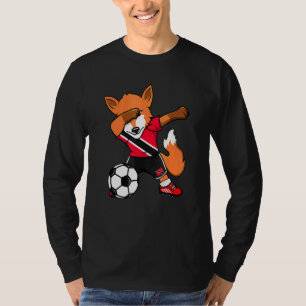 Camiseta Dabbing Fox Trinidad E Tobago Soccer Fans Jersey