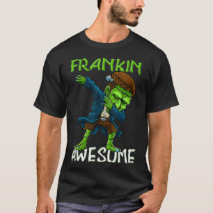 Camiseta Dabbing Frankenstein Halloween Frankin Infantável