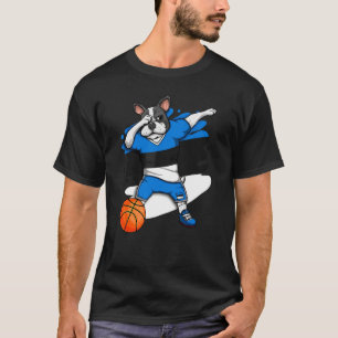 Camiseta Dabbing French Buldog Estônia Basball Fan Jers