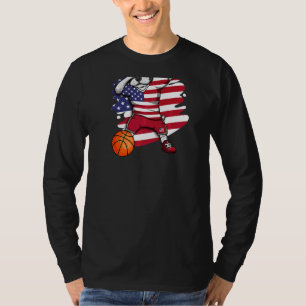 Camiseta Dabbing French Bulwdog America Fan Jers