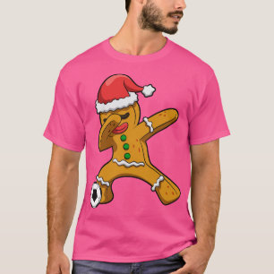 Camiseta Dabbing Gingerbird Man Christmas