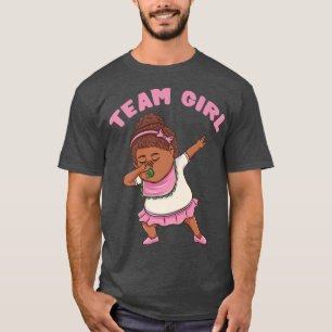 Camiseta Dabbing Girl Gender Reveal Team Girl