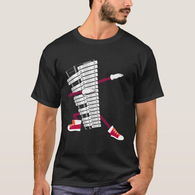 Camiseta Dabbing Glockenspiel Percussion Ensemble Glockensp (Frente)