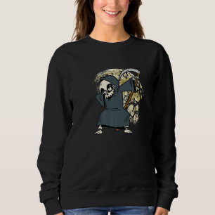 Camiseta Dabbing Grim Reaper Halloween Costume Dab Horror O