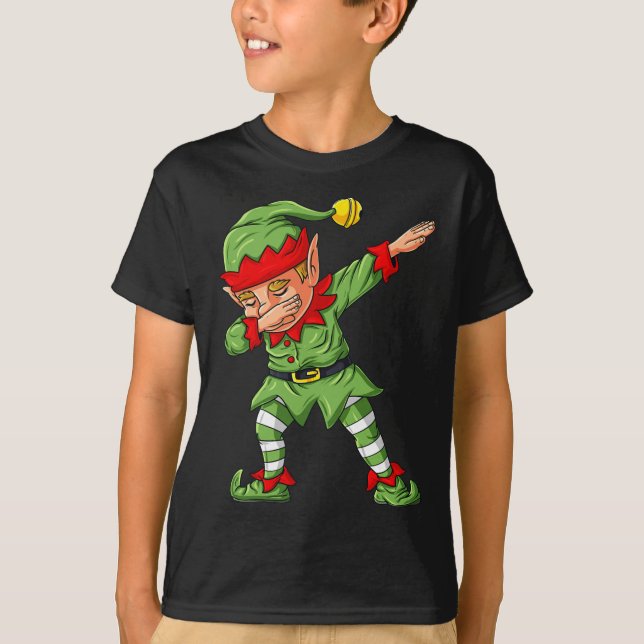 Camiseta Dabbing Halloween Skeleton Zombie Scary Pumpkin Va (Frente)