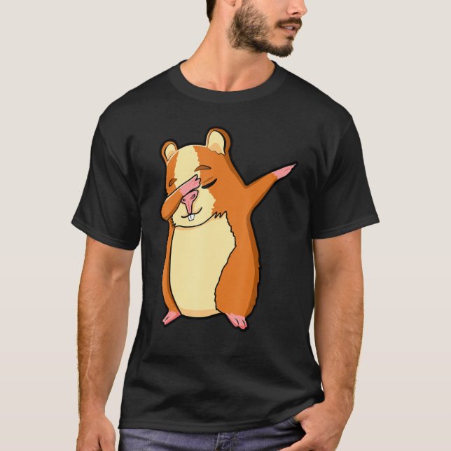 Camiseta Dabbing Hamster Hamster (Frente)