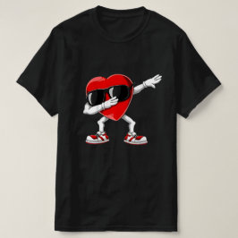 Camiseta Dabbing Heart Engraçado Gifts Mens Garotos Namorad