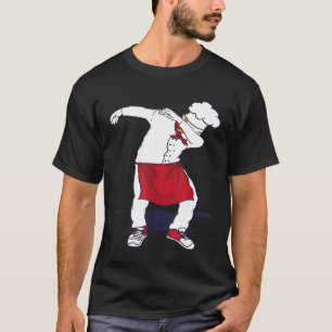Camiseta Dabbing Hibachi Chef Cute Head Cook Dabber