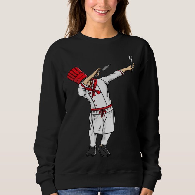 Camiseta Dabbing Hibachi Chef  Japanese Chef Asian Cook (Frente)