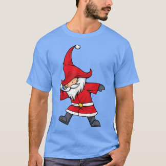 Camiseta Dabbing Holiday Gnomo Matando os Gnomos de Natal L