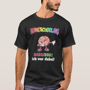 Camiseta Dabbing Homeschooling Unicorn Criança do Unicórnio