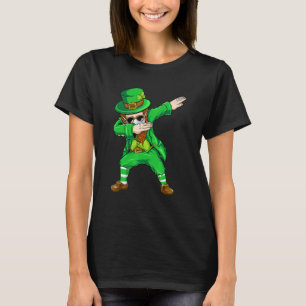 Camiseta Dabbing Leprechaun Face Mask Boys