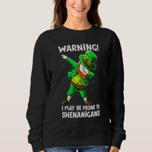 Camiseta Dabbing Leprechaun Shenanigans Irish